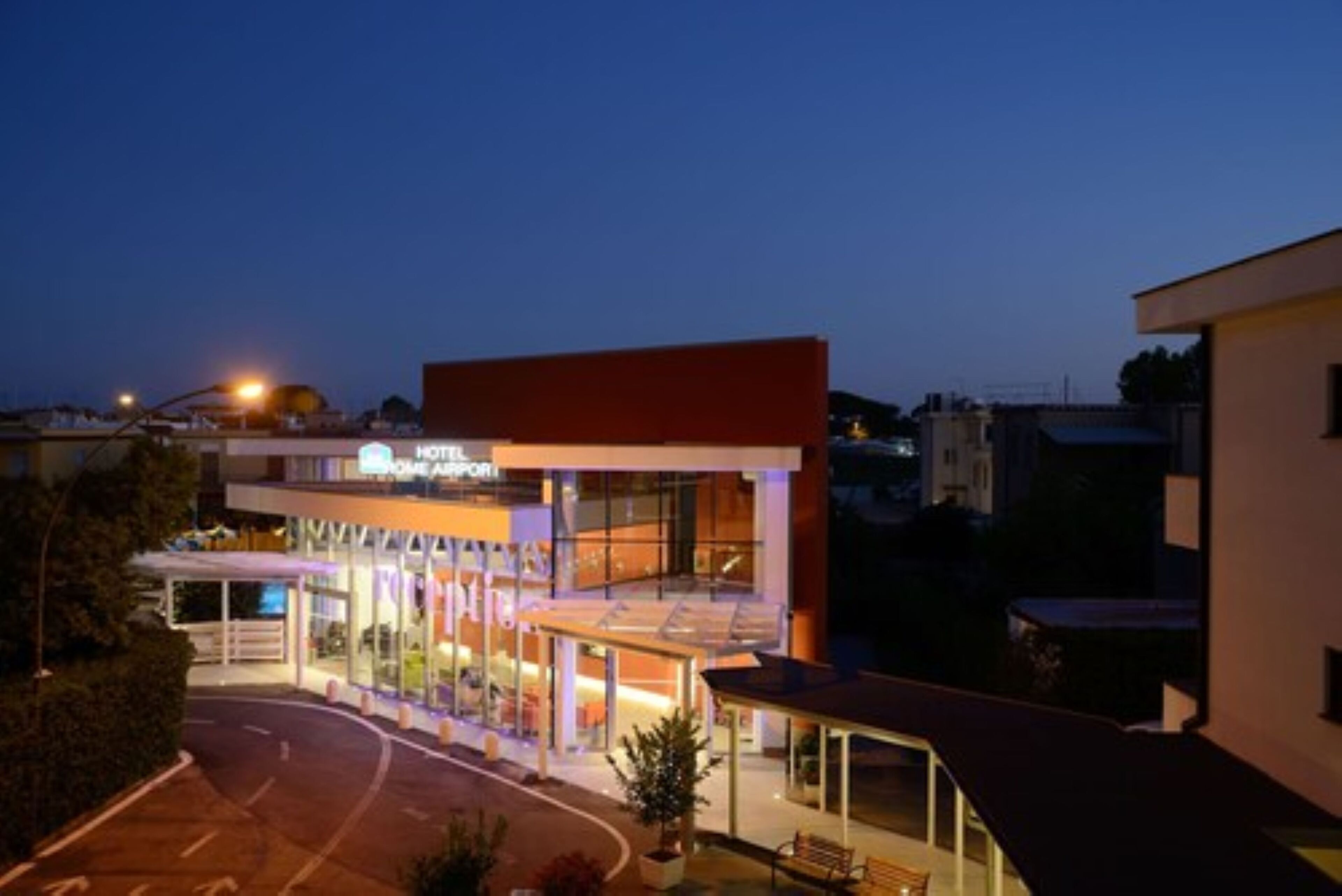 front of property – evening/night