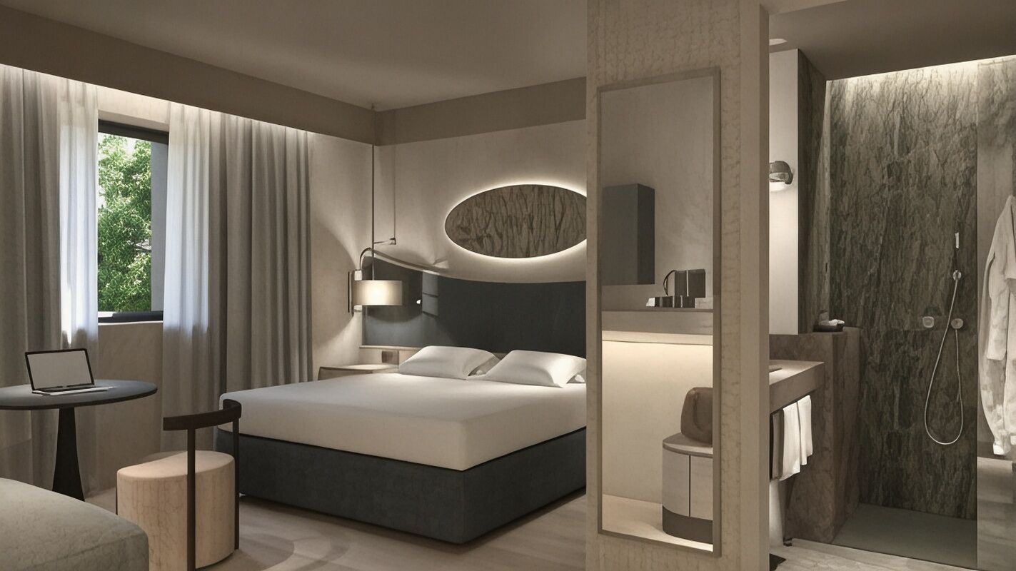 Minibar, in-room safe, desk, blackout drapes