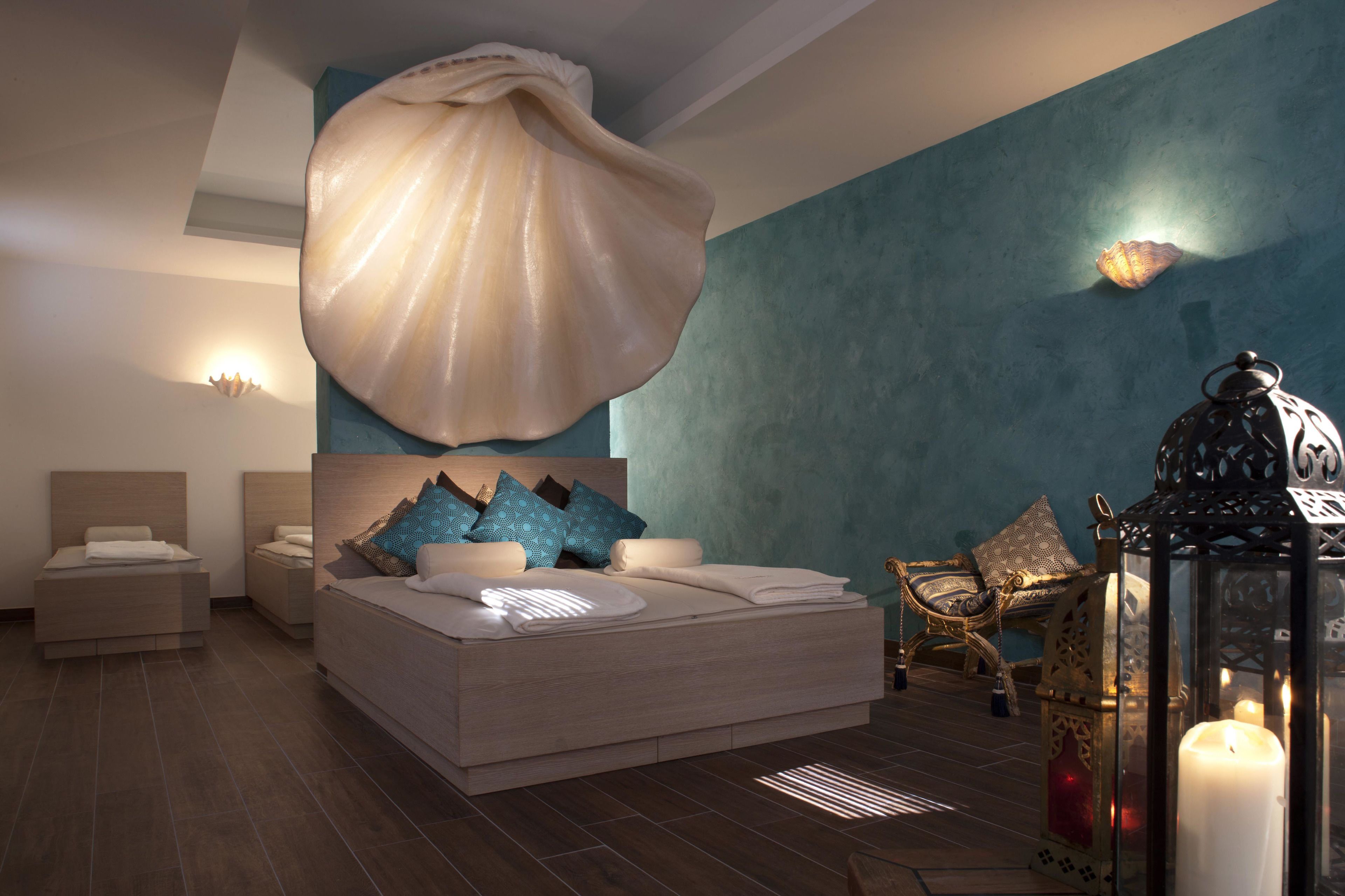 Behandlungsräume für Paare, Dampfbad, Körperbehandlungen, Aromatherapie