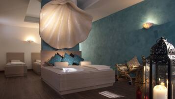 BehandlungsrĂ€ume fĂŒr Paare, Dampfbad, Körperbehandlungen, Aromatherapie