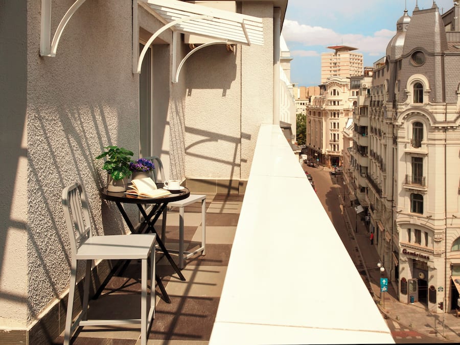 Suite, 1 kingsize-seng, balkong | Utsikt fra balkong