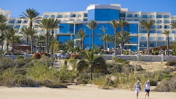 Aan het strand