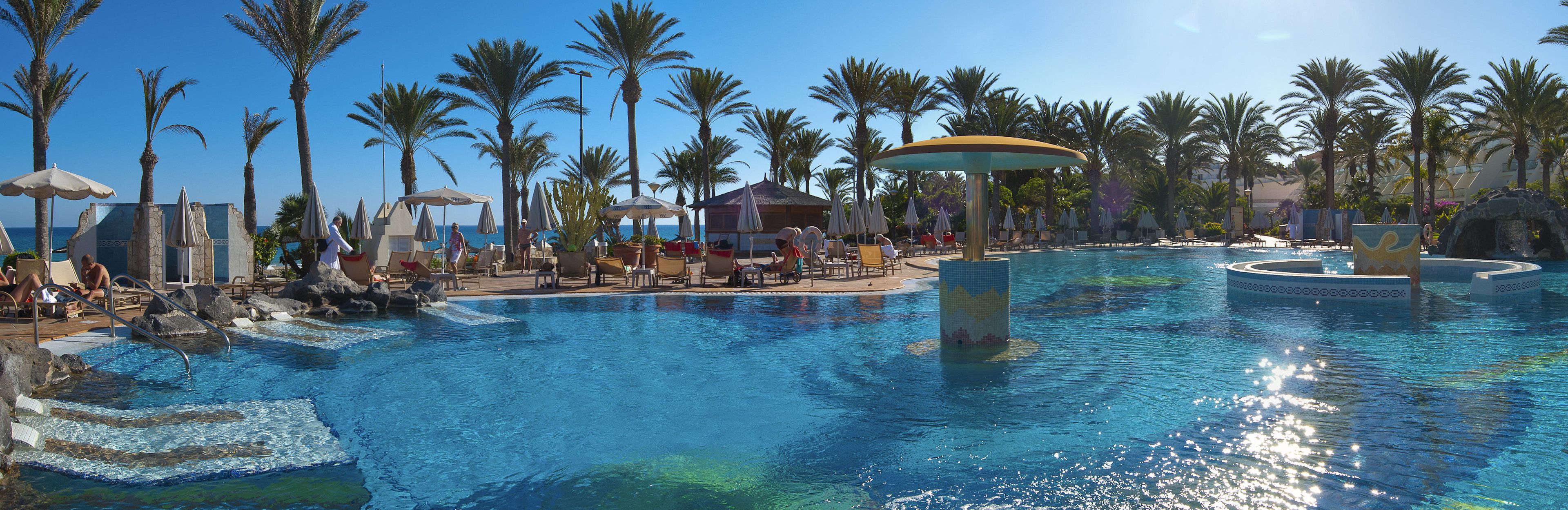 2 indoor pools, outdoor pool, pool loungers