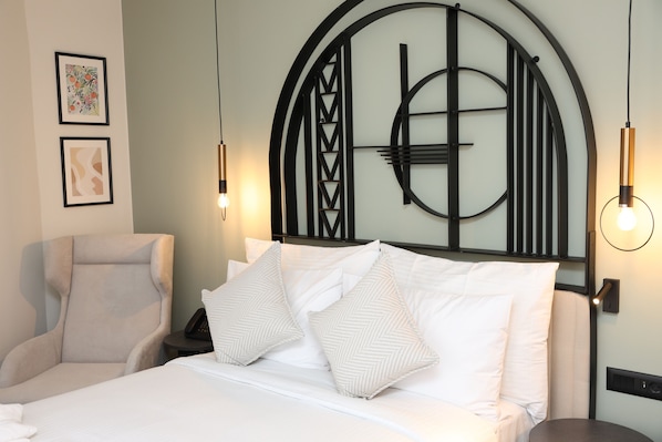 Single Room | Minibar, coffre-fort, bureau, accès au Wi-Fi (inclus)