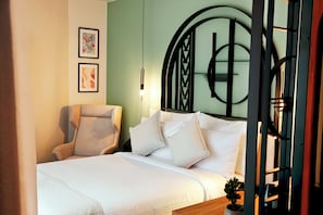 Single Room | Minibar, coffres-forts dans les chambres, bureau, Wi-Fi gratuit