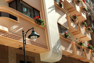 Fachada de la propiedad