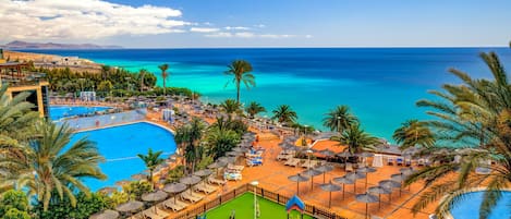 Vue sur la plage/l’océan