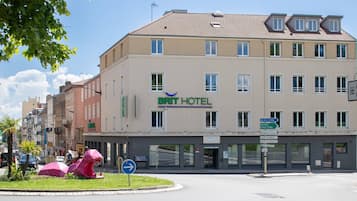 Fachada de la propiedad