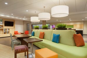 Sala de estar en el lobby