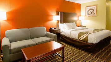 Standard Room, 1 King Bed, Non Smoking | Blackout drapes, iron/ironing board, cribs (surcharge)