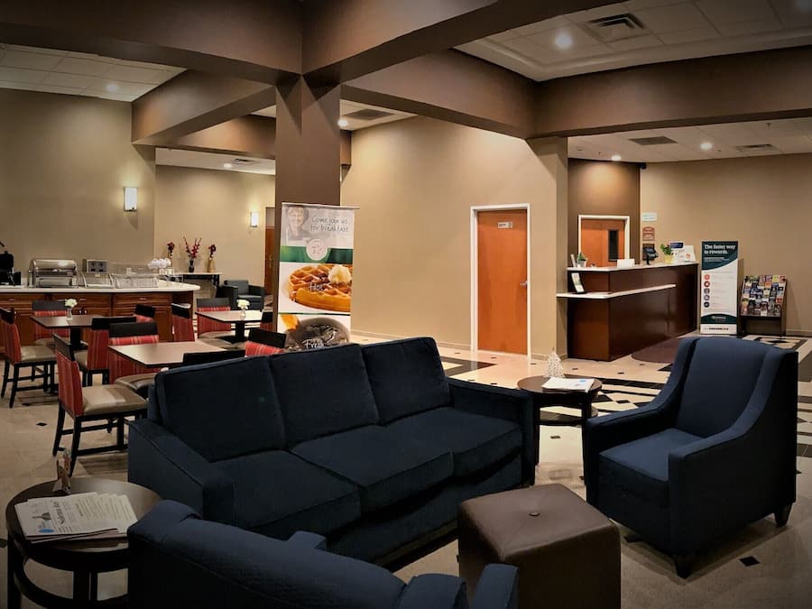 Free daily on-the-go breakfast