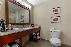 In-room safe, desk, laptop workspace, blackout drapes