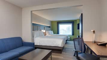 Caja de seguridad en la habitación y escritorio