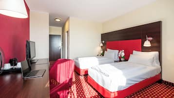 Comfort-Doppelzimmer | Hochwertige Bettwaren, Minibar, Zimmersafe, individuell dekoriert