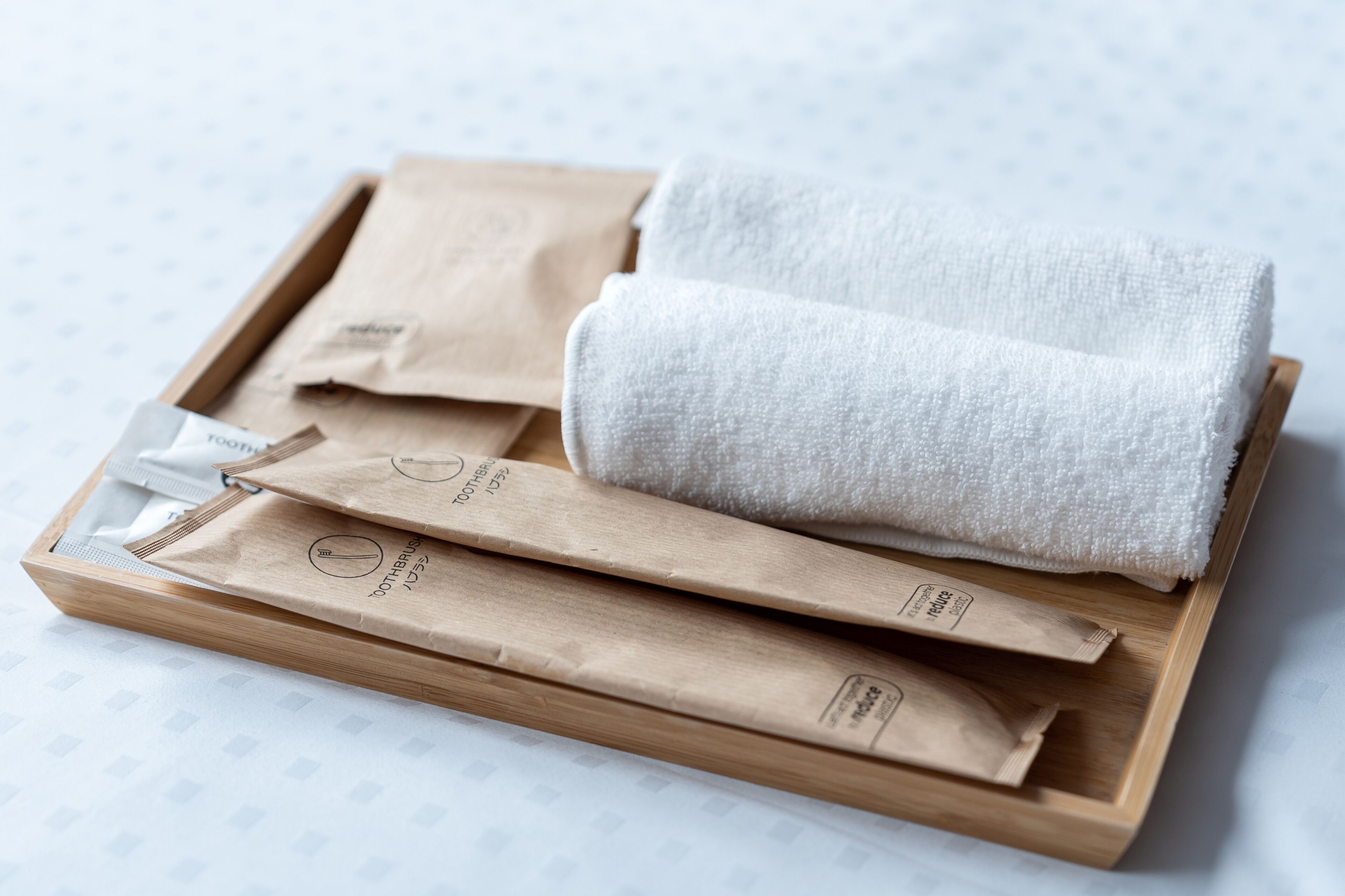 combined shower/bathtub, deep-soaking bathtub, eco-friendly toiletries