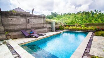 Two Bedroom Pool Villa | Outdoor pool | Outdoor pool, open 9:00 AM to 8:00 PM, pool umbrellas, sun loungers