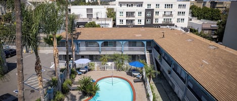 Seasonal outdoor pool