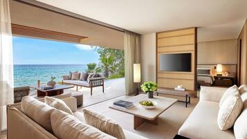 Allergivenligt sengetøj, minibar, pengeskab på værelset, skrivebord