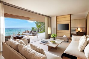 Hypo-allergenic bedding, minibar, in-room safe, desk - Sani Asterias (Kassandra)