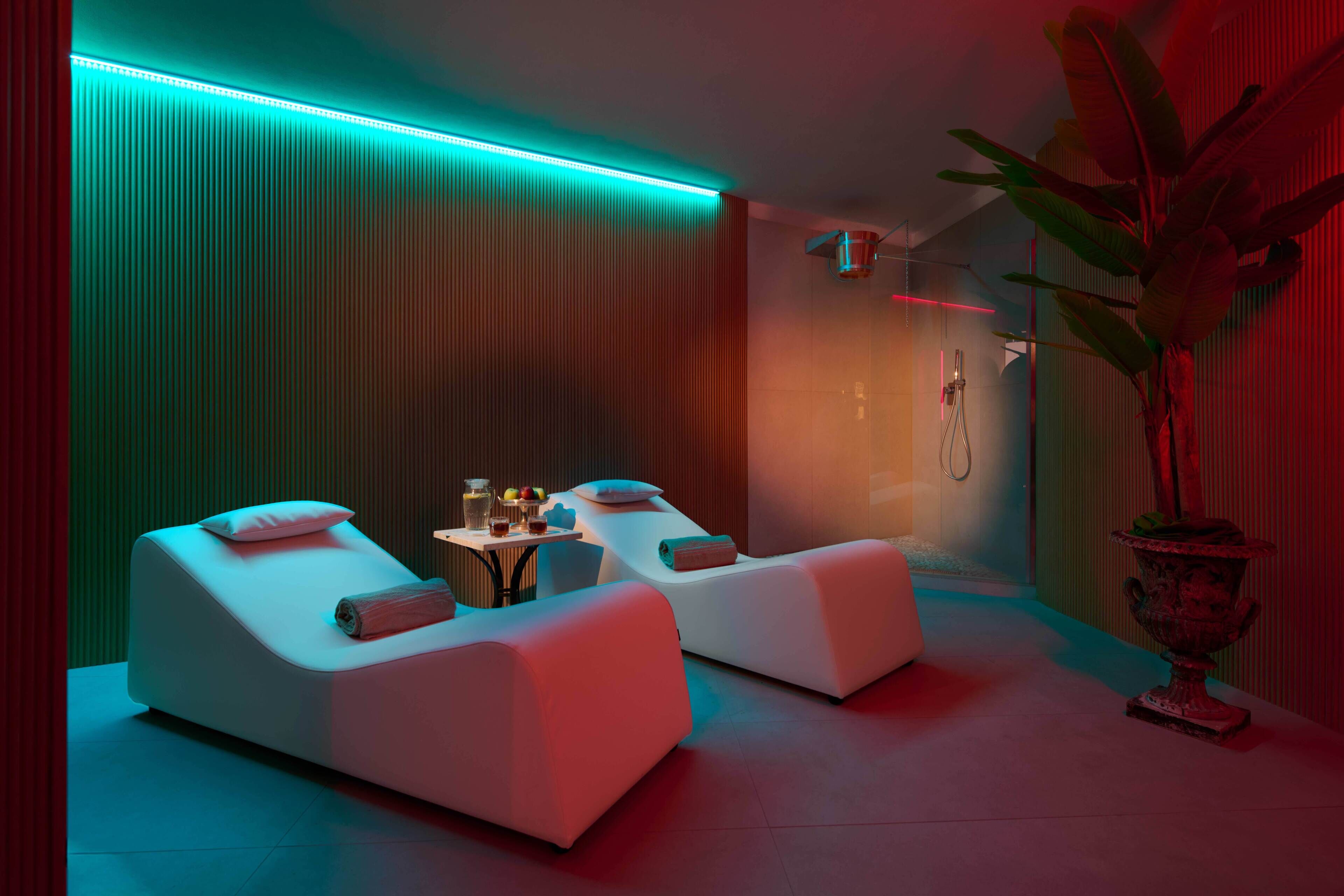Sauna, bain à remous, hammam, hammam, soins corporels, soins du visage