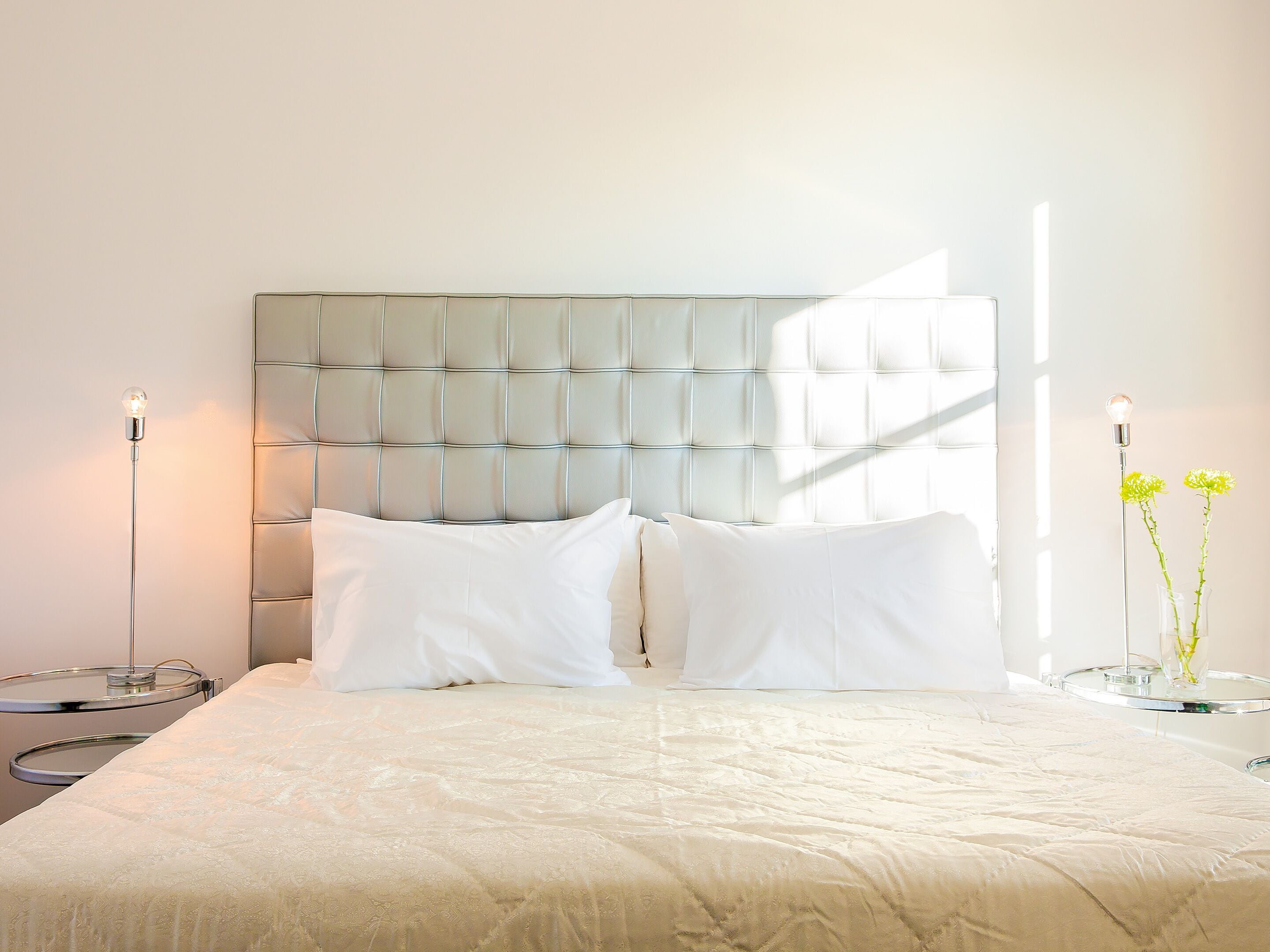 pallas guestroom | premium bedding, minibar, in-room safe, blackout curtains