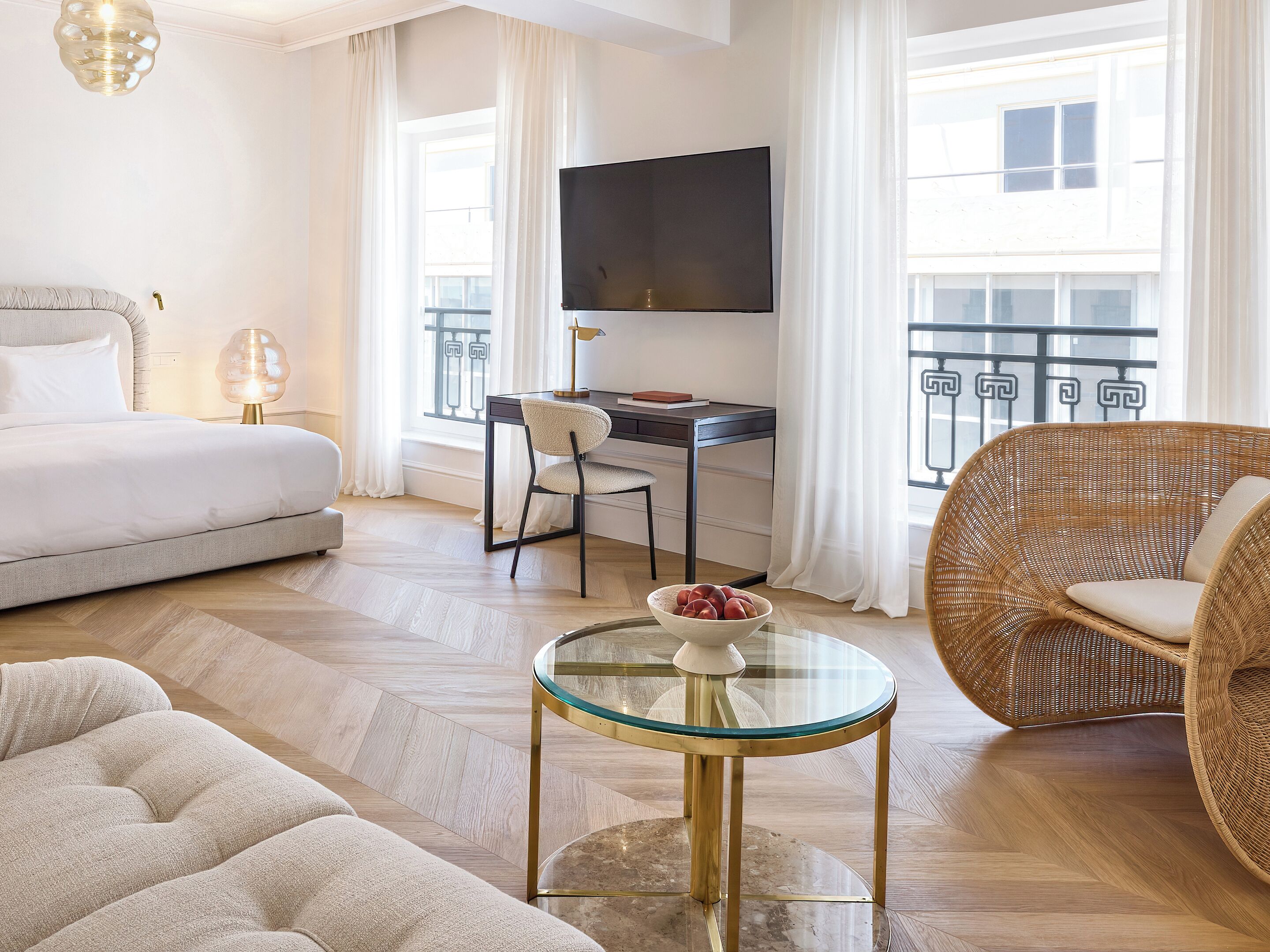 Apartamento (Deluxe Apartment) | Ropa de cama de alta calidad, minibar, caja fuerte y cortinas opacas