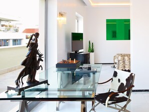 樓中樓客房 (S Suite, Lycabettus Hill View) | 城景