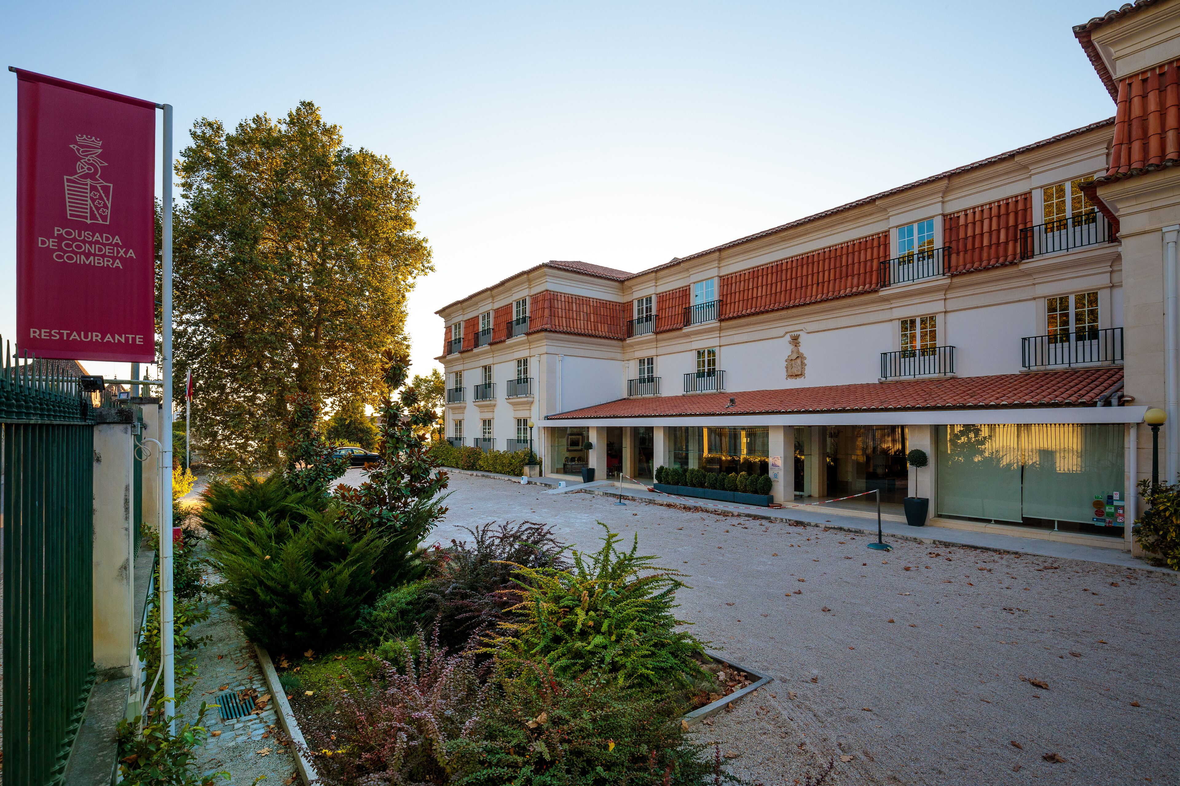 Front of property – evening/night