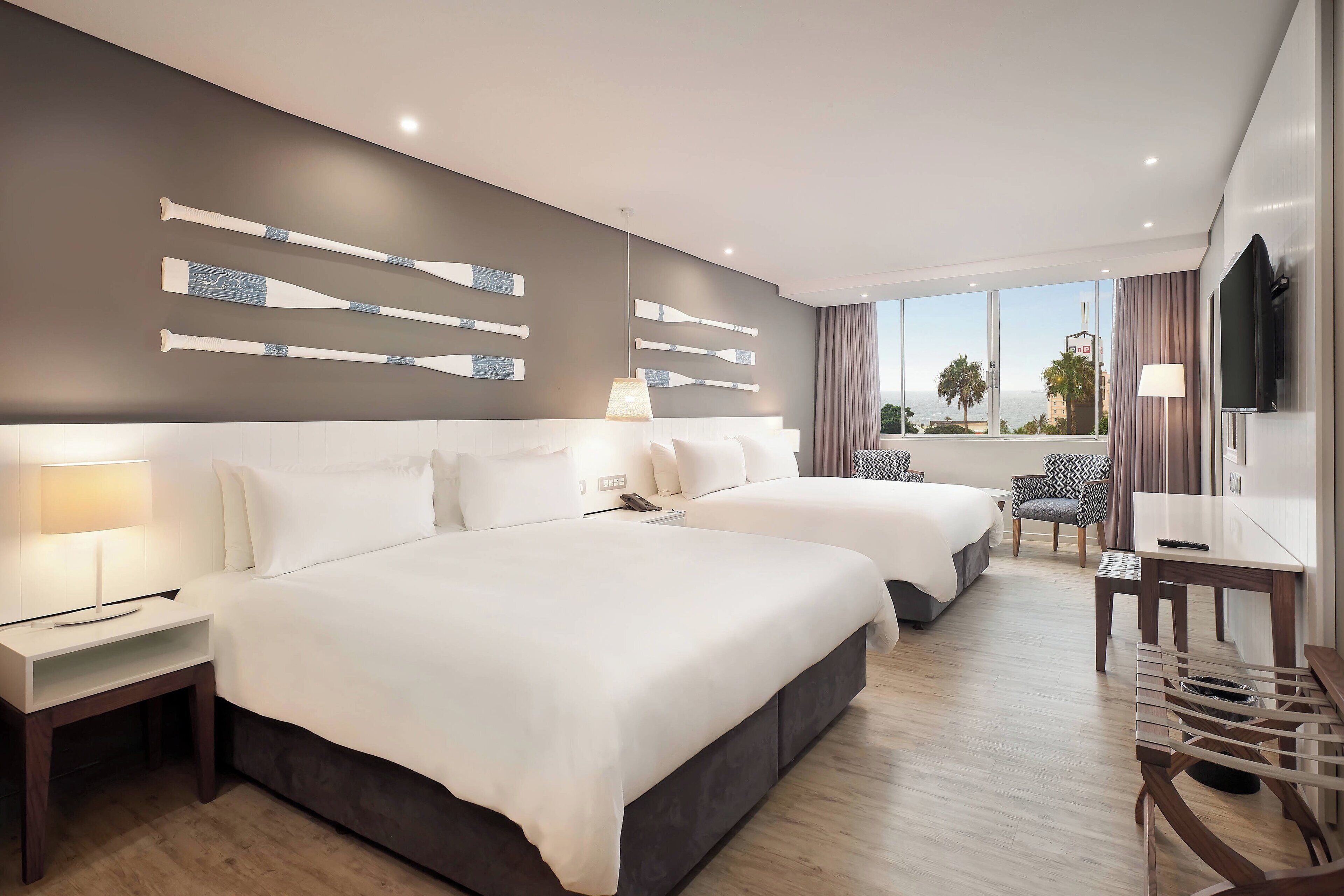 room, 1 king bed, non smoking, partial ocean view | 1 bedroom, in-room safe, desk, laptop workspace