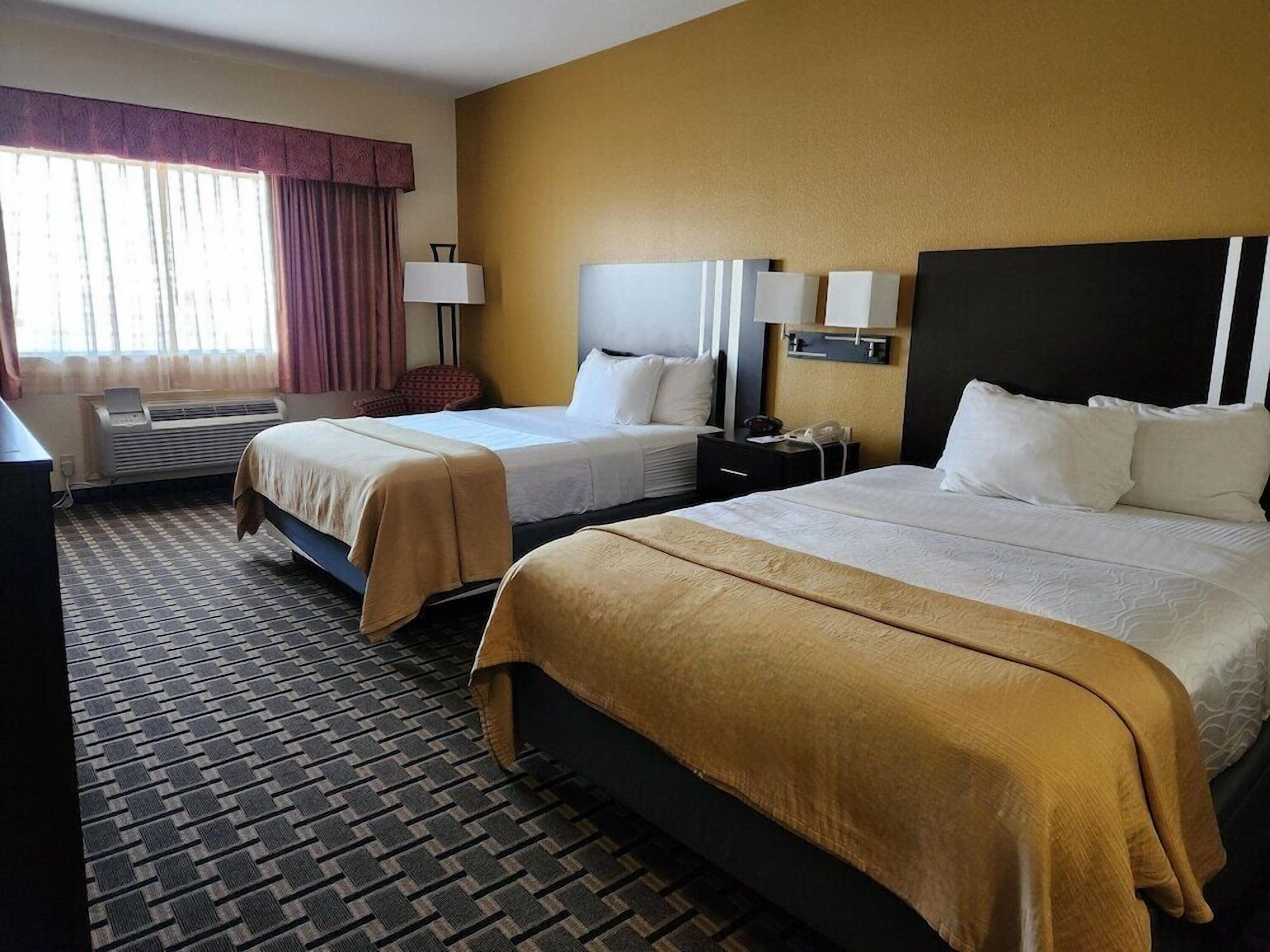 In-room safe, desk, laptop workspace, blackout curtains