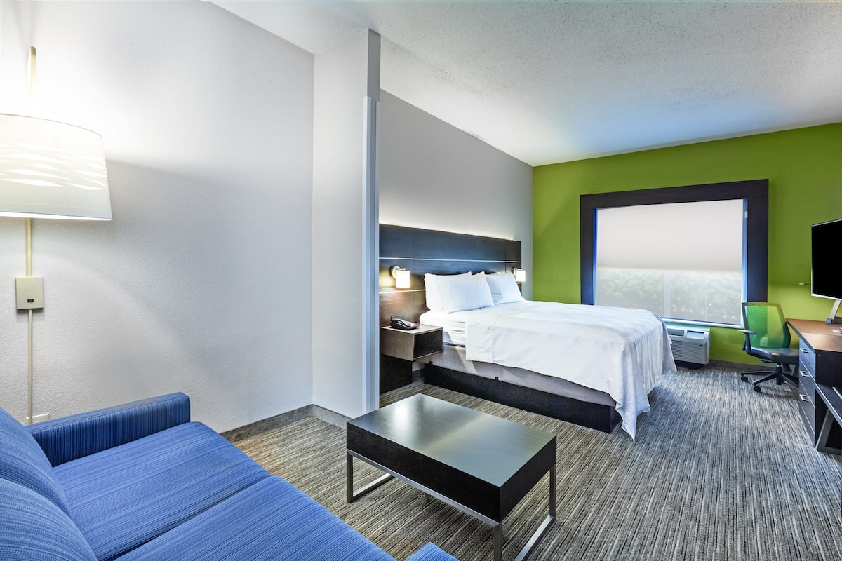 Suite, 1 King Bed with Sofa bed | In-room safe, desk, laptop workspace, iron/ironing board