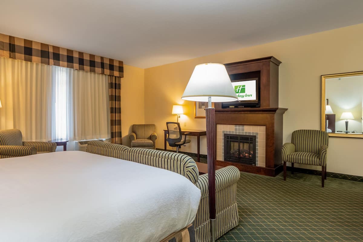 suite, 1 king bed with sofa bed | in-room safe, desk, iron/ironing board, free cots/infant beds