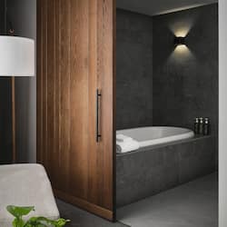 Studio King with Soaking Tub | Bathroom | Designer toiletries, hair dryer, bathrobes, slippers