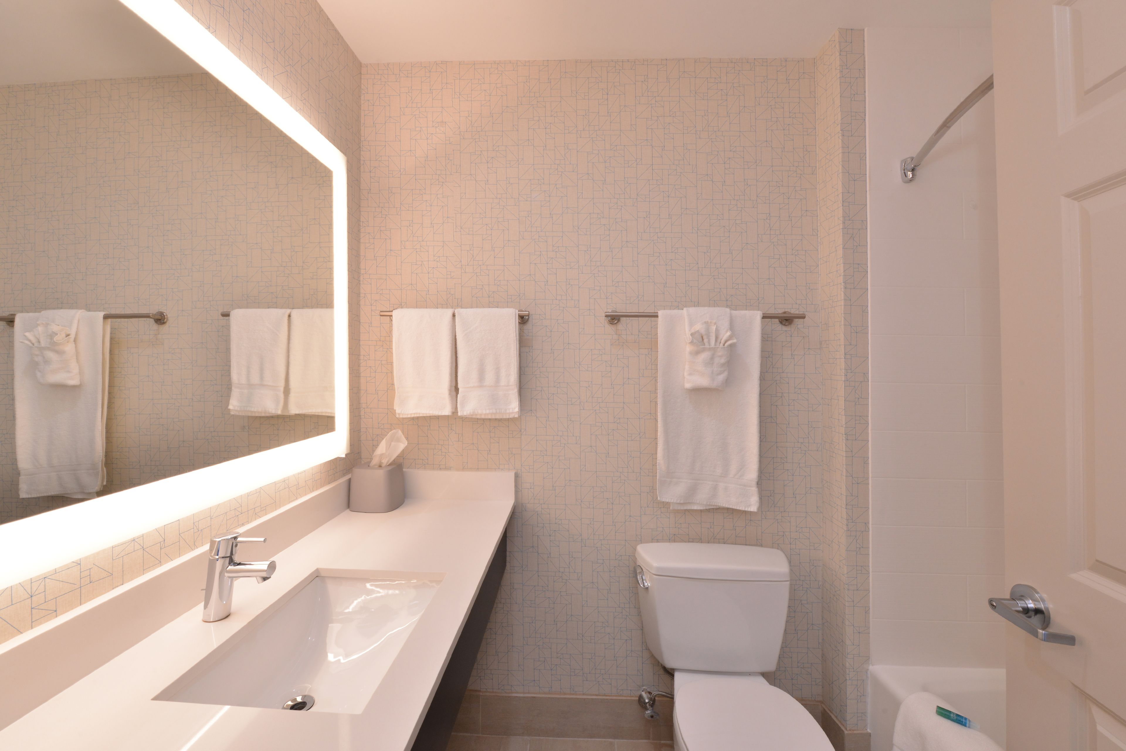 free toiletries, hair dryer, towels, soap