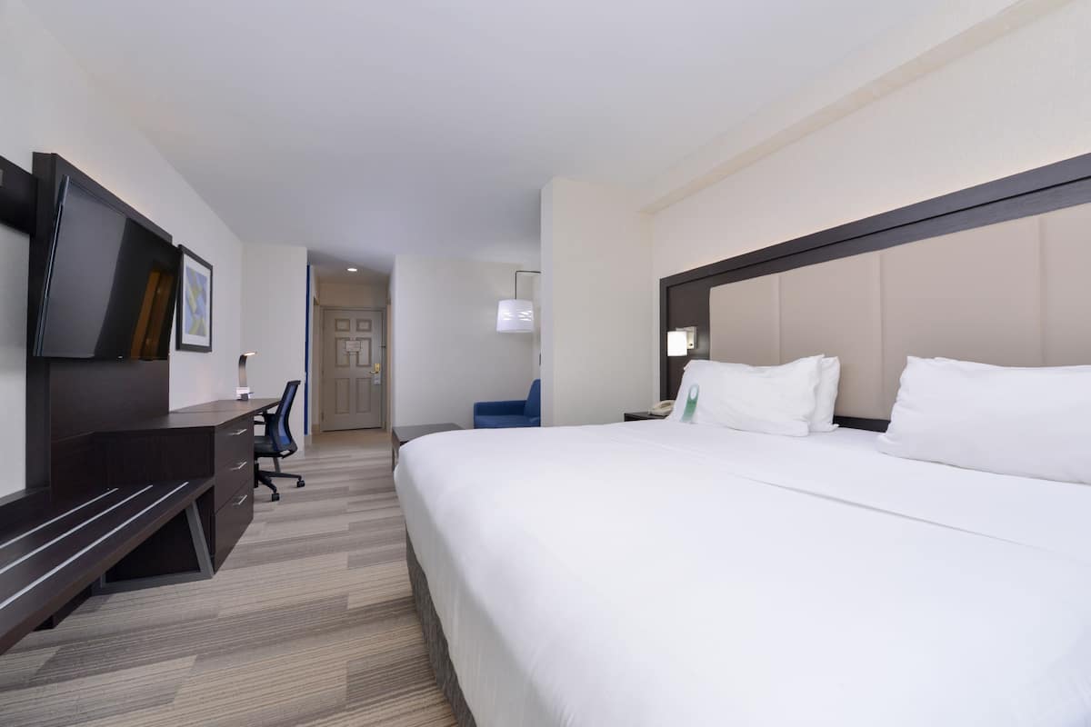 Standard Room, 1 King Bed | Desk, iron/ironing board, cribs (free), WiFi (free)