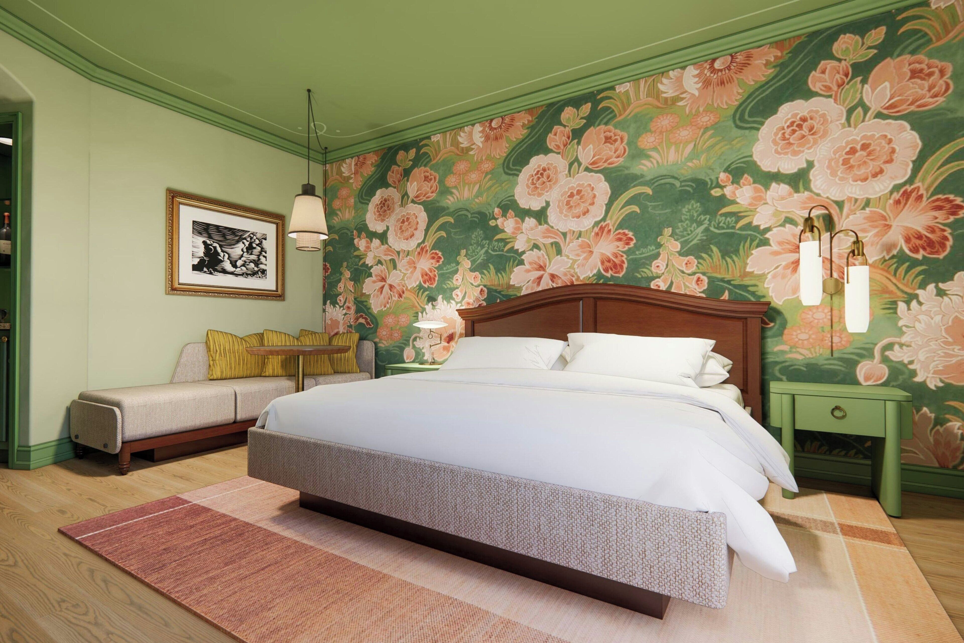 Chambre, 1 très grand lit | Draps en coton égyptien, literie de qualité supérieure