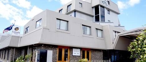 Facciata della struttura