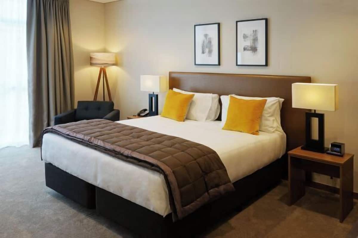 In-room safe, desk, blackout drapes, iron/ironing board