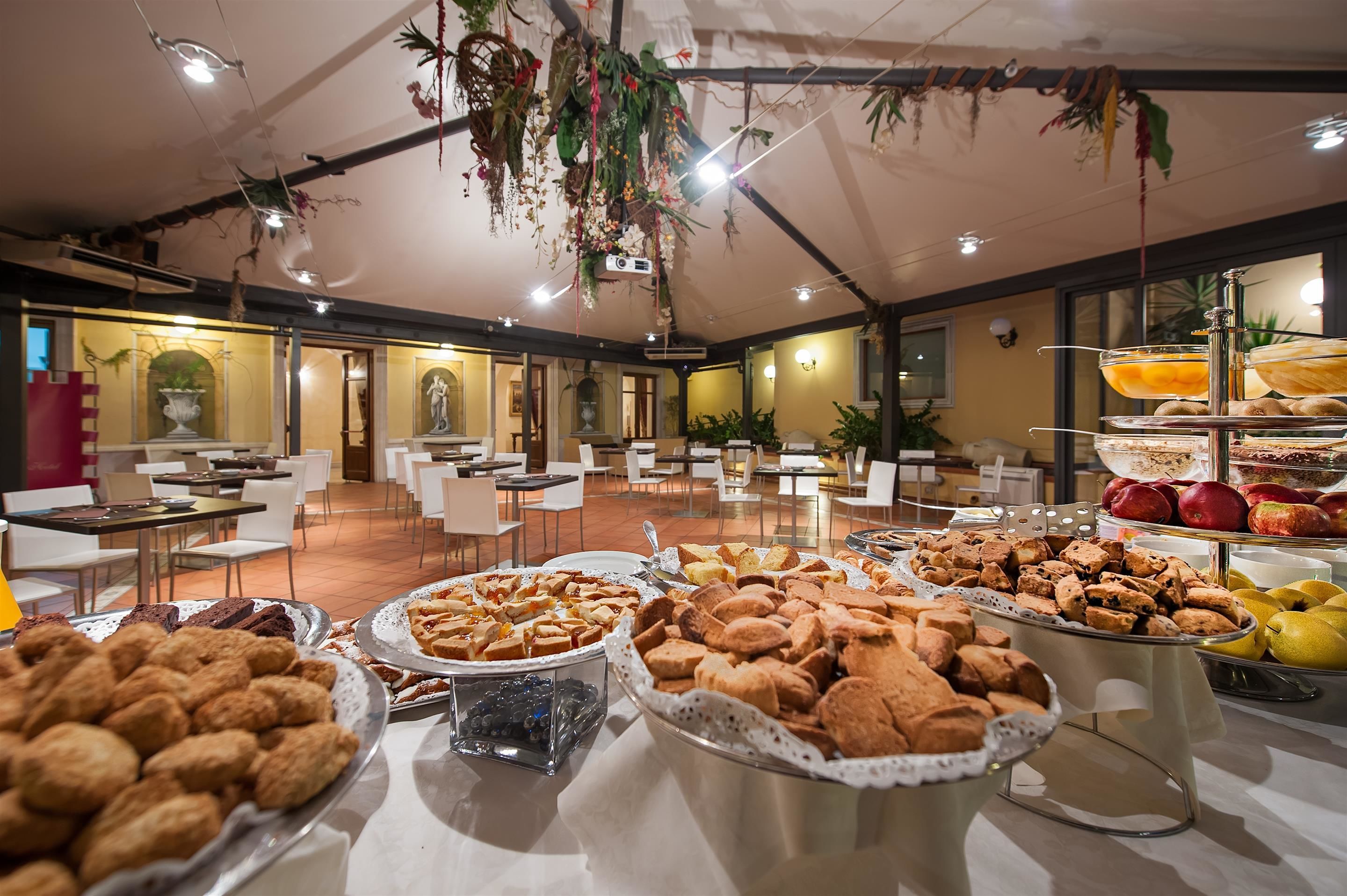 daily buffet breakfast (eur 10 per person)