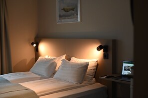 Standard Double or Twin Room | Premium bedding, down duvets, free WiFi, bed sheets - Hotel Local 101 (Reykjavik)