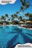 White sand, free beach shuttle, beach towels