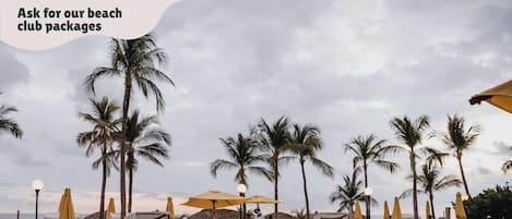 Sable blanc, navette gratuite vers la plage, serviettes de plage