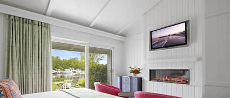 Room, 1 King Bed (Harbor View King) | Premium bedding, down duvets, pillow-top beds, in-room safe