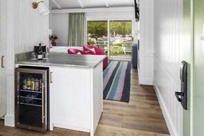 Luxe beddengoed, donsdekens, pillowtop-bedden, een kluis op de kamer