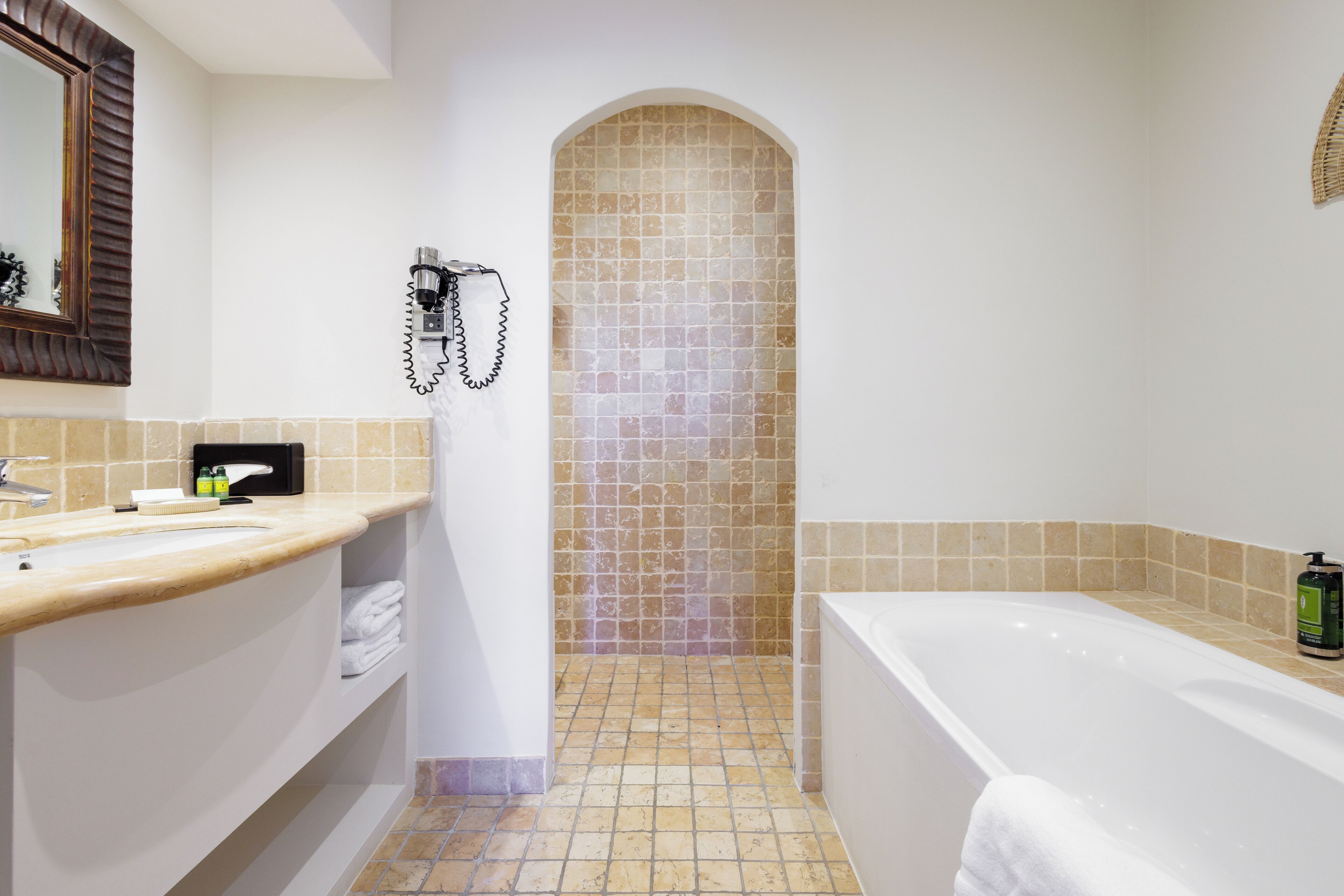 suite, patio | bathroom | free toiletries, hair dryer, bathrobes, slippers