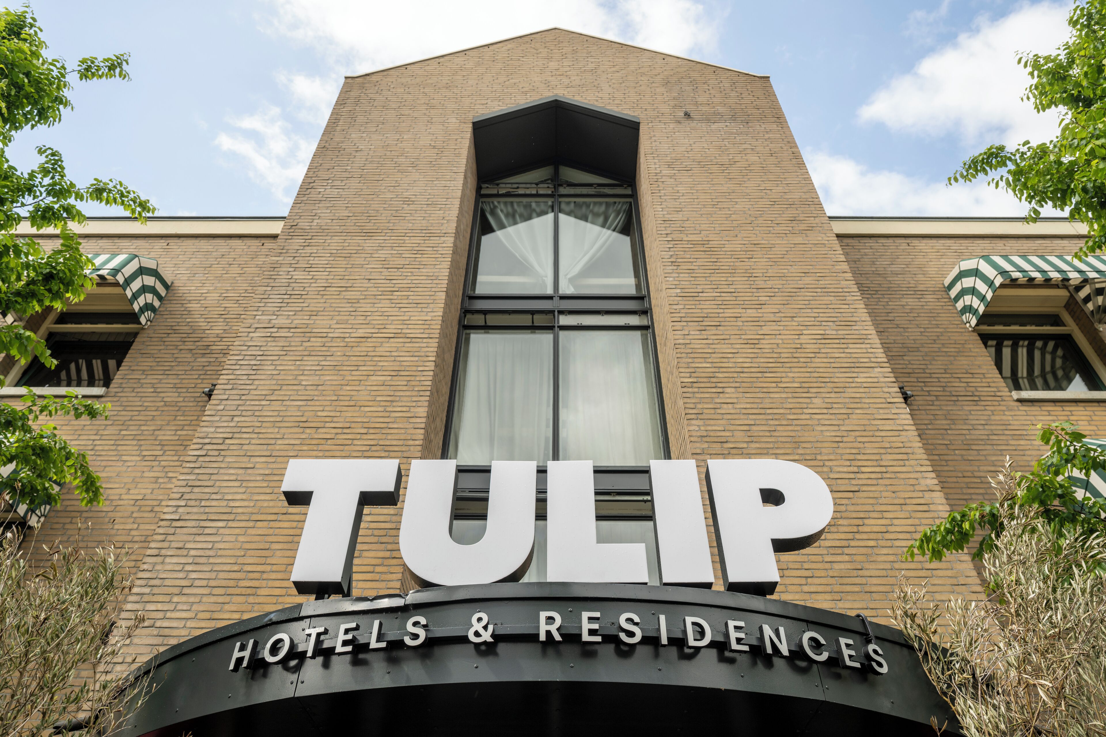 Voorkant van accommodatie