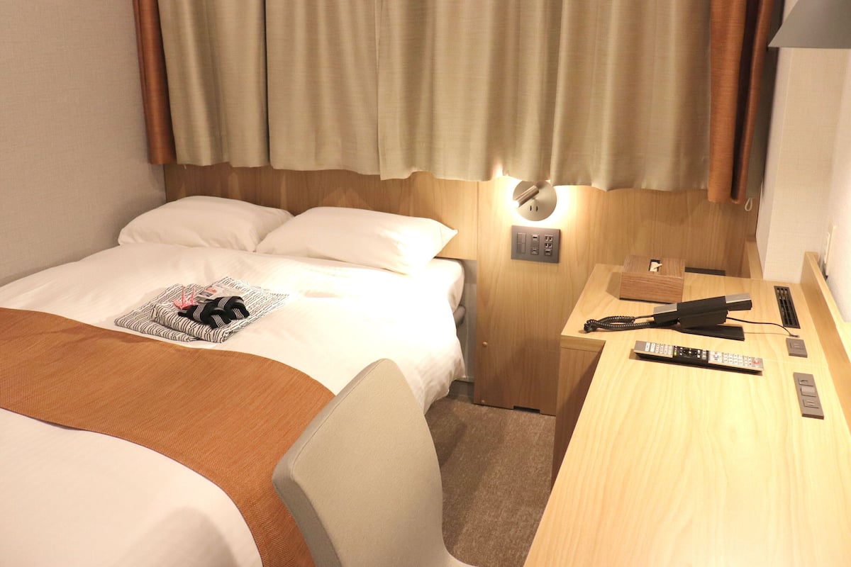 Semi-Double Room R-Type, Non-Smoking, 1 Semi-Double Bed | Down comforters, desk, free WiFi