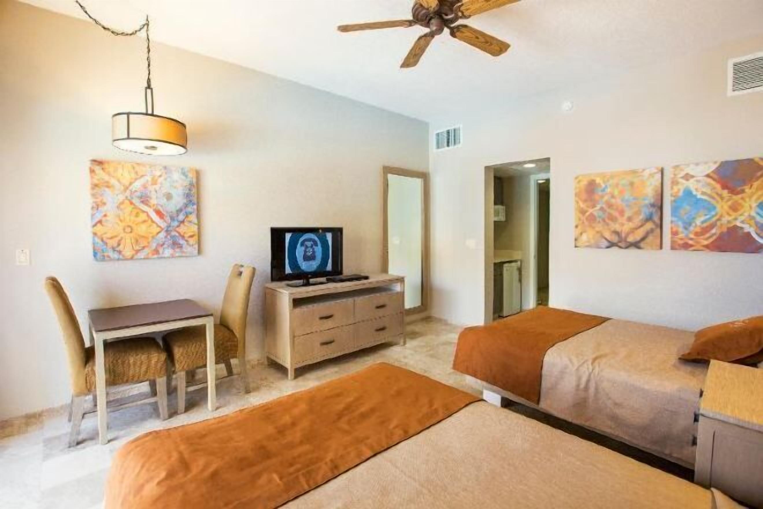 Premium bedding, pillowtop beds, in-room safe, desk