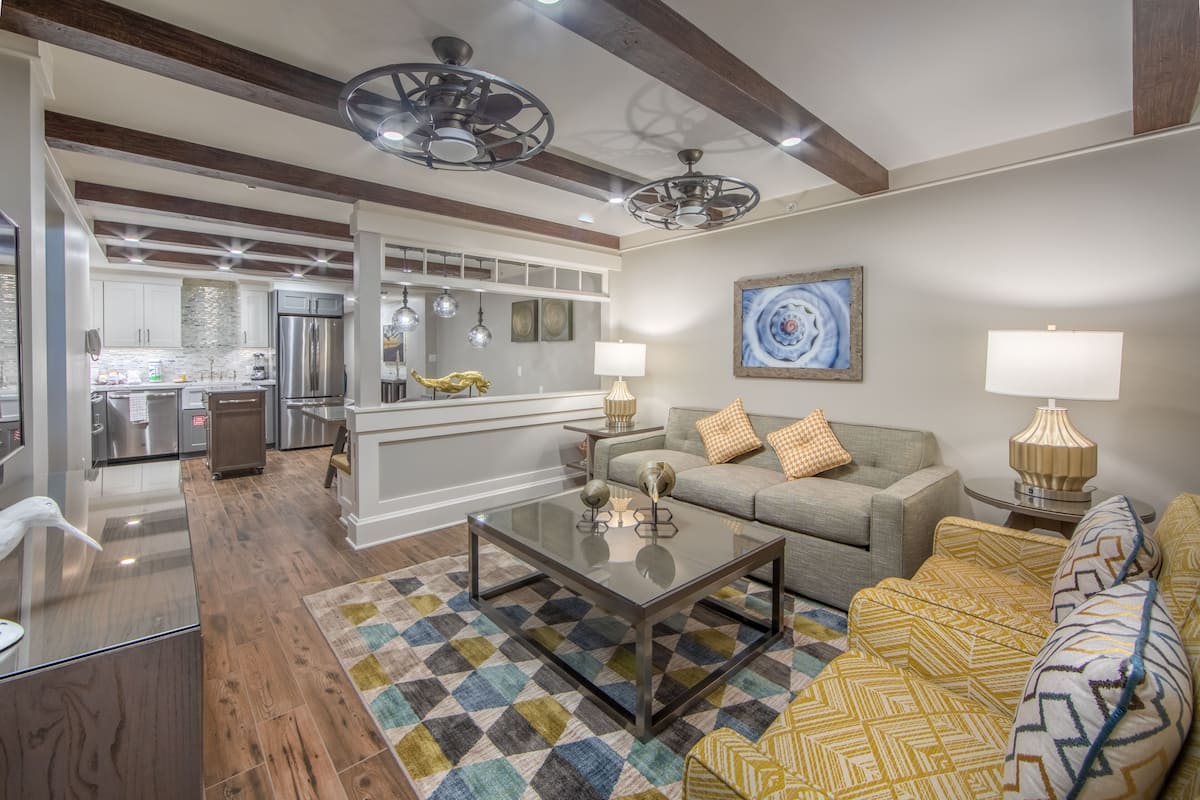 1 bedroom, in-room safe, blackout drapes, iron/ironing board