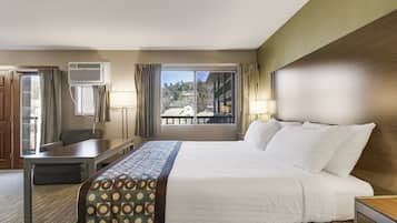 Superior Room, 1 King Bed, Non Smoking | Blackout drapes, iron/ironing board, free WiFi, bed sheets